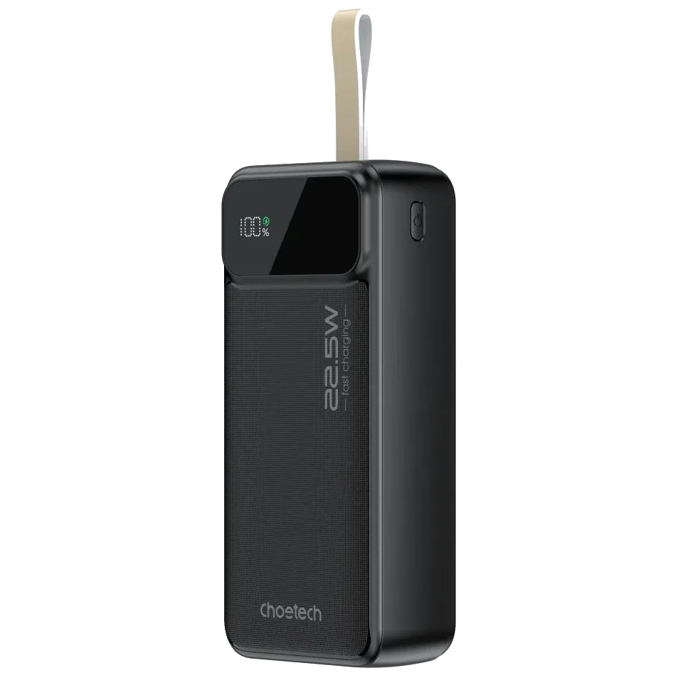 Choetech B730 30 000мА•г Black Повербанк