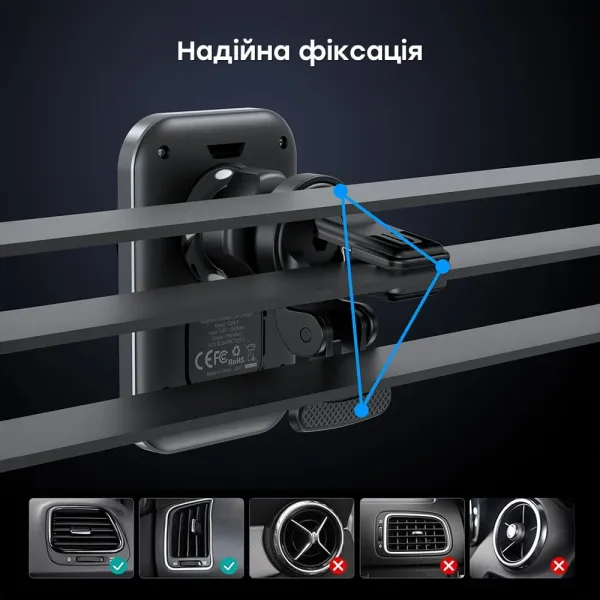 Choetech T206-F Black Автомобільний зарядний пристрій