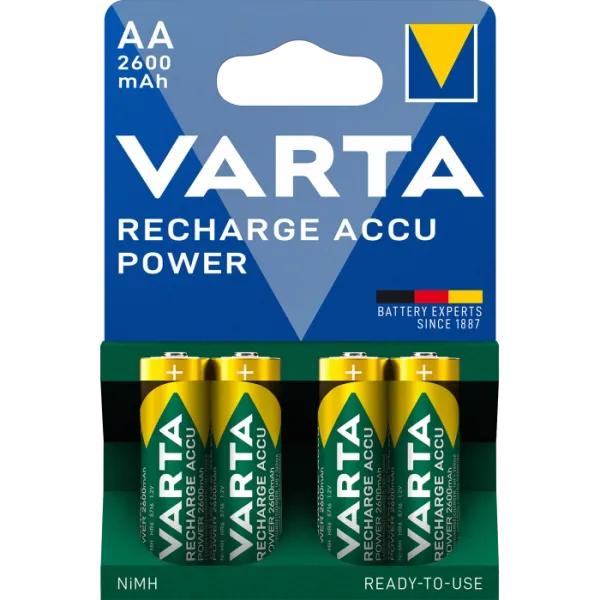 VARTA PROF ACCU 2600mAh BLI 4 NI-MH Акумулятор AA