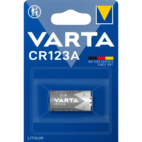 CR123A VARTA BLI 1 LITHIUM Батарейка