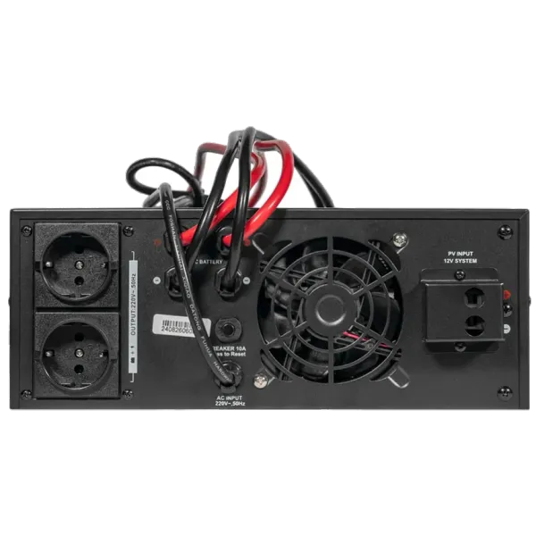 Kraft KRF-AVR1200VA/1КW-12V(MPPT 30А) Інвертор з ДБЖ