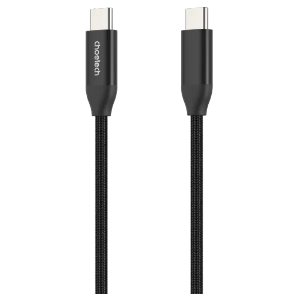 Choetech XCC-1035 1.2м Black USB-C to USB-C PD3.1 Кабель