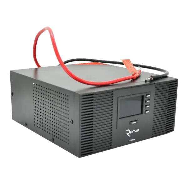 RITAR RTSWrl-600 600ВА 12В ДБЖ з правильною синусоїдою під зовнішній АКБ з перемикачем струму 10 і 20A