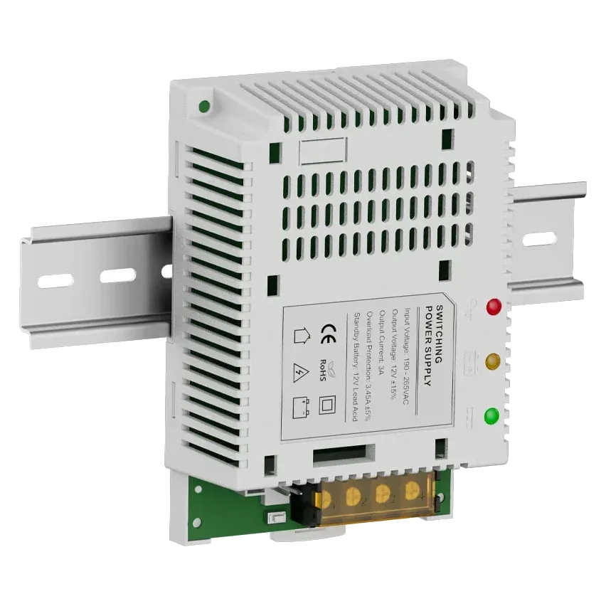 Kraft PSU-1203(LED) з кріпленням на DIN-рейку Плата ДБЖ