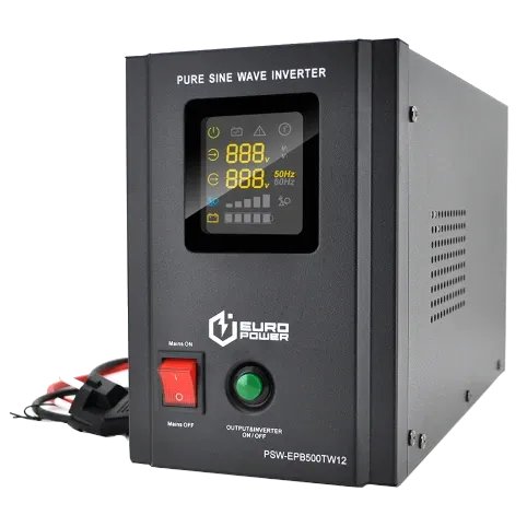 Europower PSW-EPB500TW12 300 Вт з правильною синусоїдою Джерело безперебійного живлення