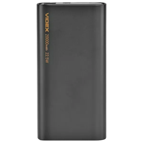 VIDEX VPB-320 22.5W Black 20000mAh Повербанк