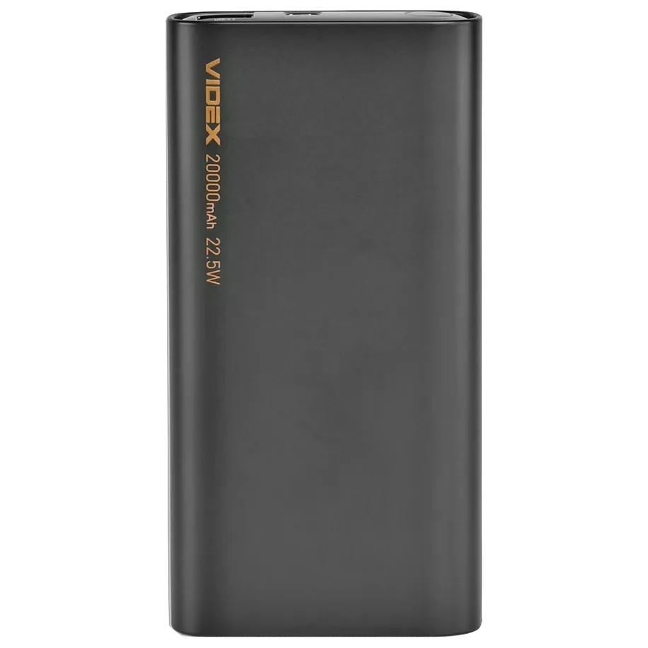 VIDEX VPB-320 22.5W Black 20000mAh Повербанк