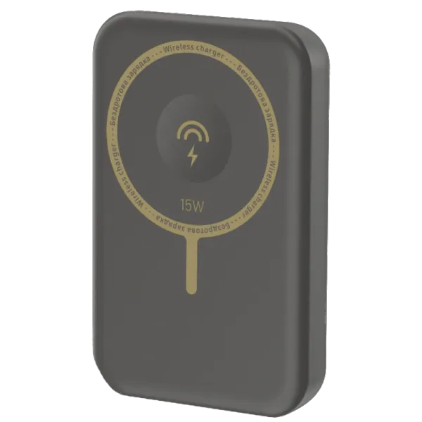 VIDEX VPB-W102 PD20W Grey 10000mAh Повербанк з бездротовою зарядкою
