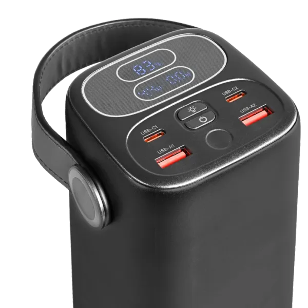 Videx TITANUM WC40 PD65W Black 40000mAh Повербанк