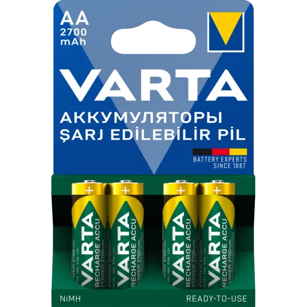 VARTA ACCU AA 2700mAh BLI 4 NI-MH Акумулятор