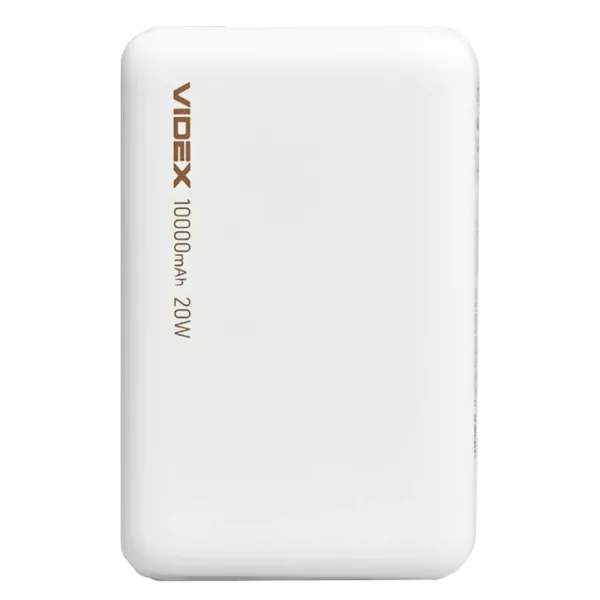 VIDEX VPB-331 PD20W White 10000mAh Повербанк