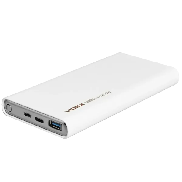 VIDEX VPB-310 22.5W White 10000mAh Повербанк