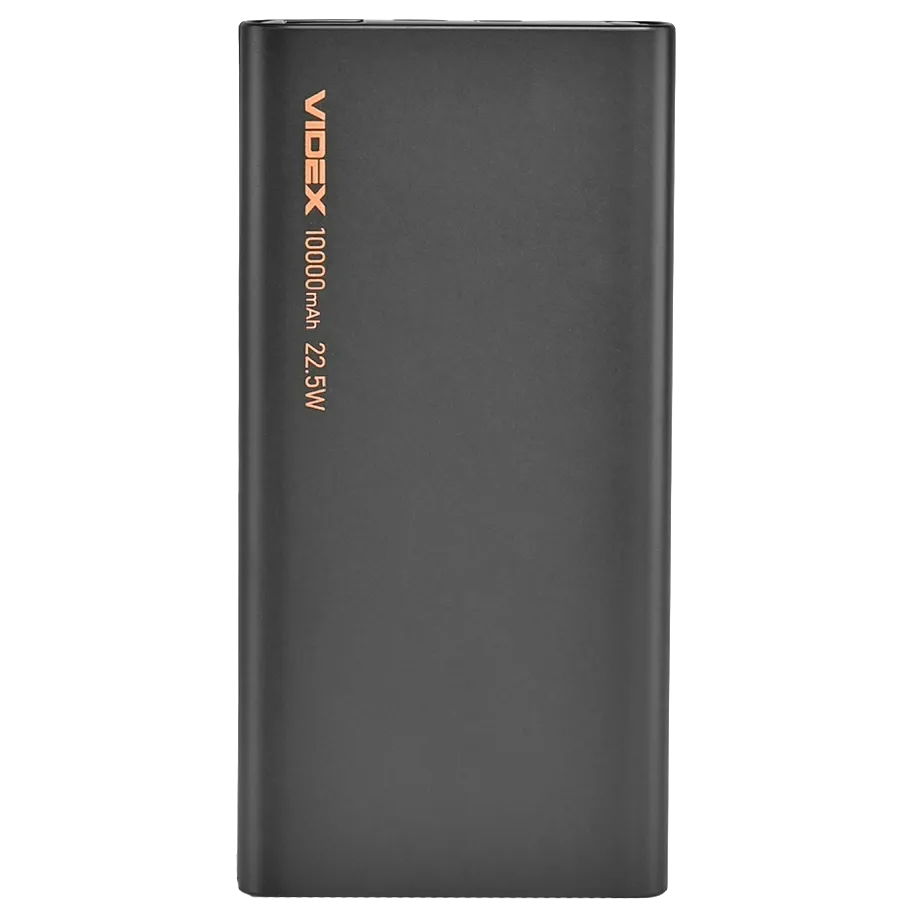 VIDEX VPB-310 22.5W Black 10000mAh Повербанк