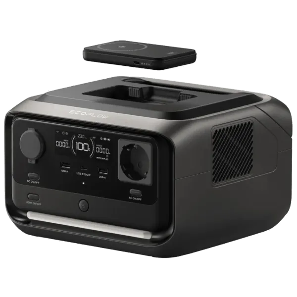 EcoFlow RIVER 3 Plus Wireless Портативне джерело живлення