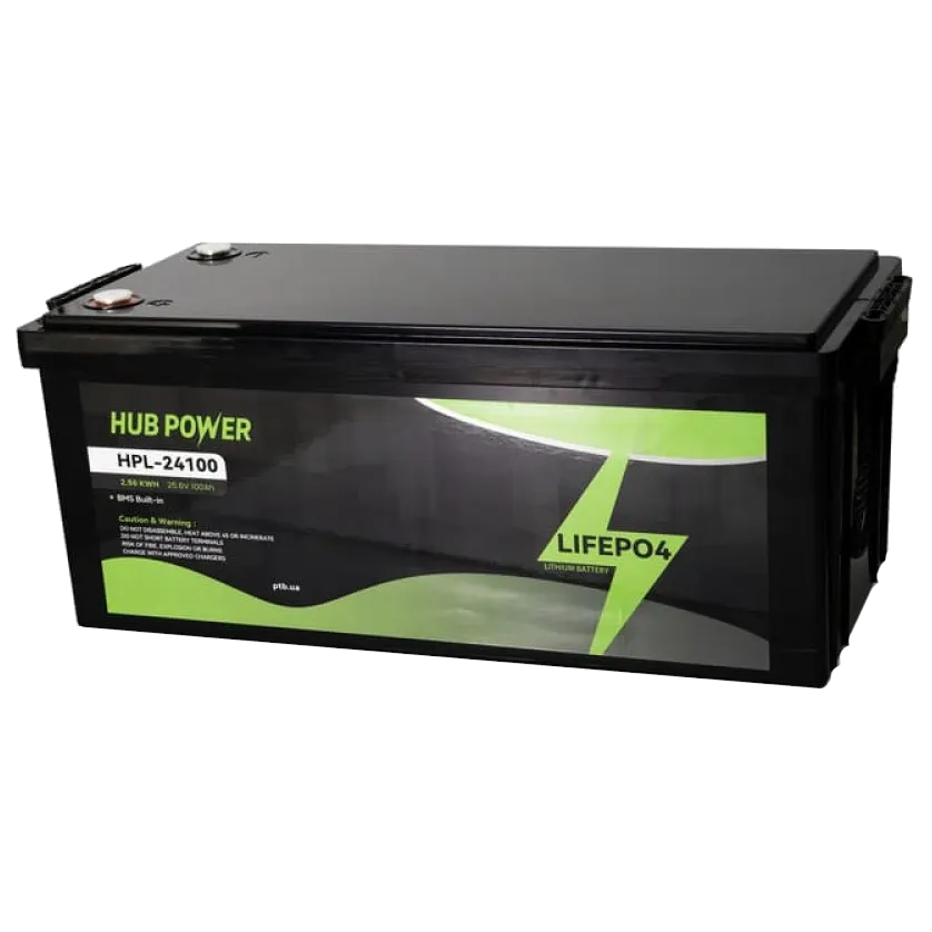 Hub Power HPL-24100 LiFePO4 24В/100А•г Акумуляторна батарея