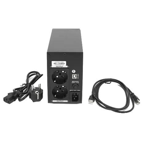 Ritar E-RTM-LI-550 330Вт AVR 2xSCHUKO Джерело безперебійного живлення