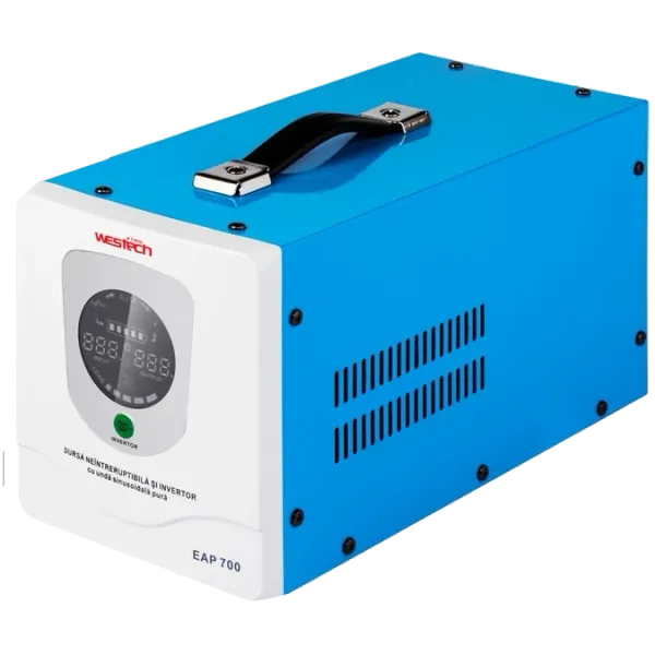 Westech EAP DUAL-1000ВA/700Вт 12В однофазний з правильною синусоїдою Джерело безперебійного живлення