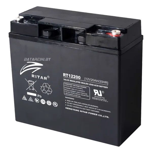 Ritar RT12200 (12V20AH) Акумуляторна батарея