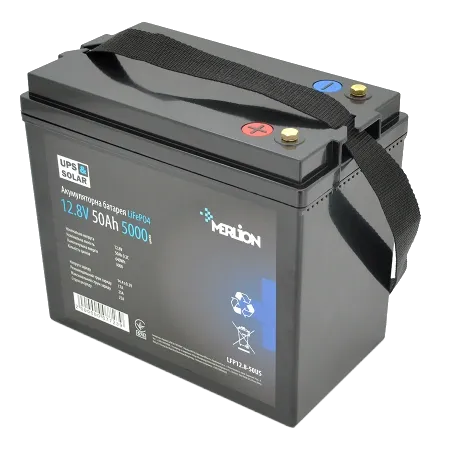 Merlion LiFePO4 12.8V 50AH Акумуляторна батарея