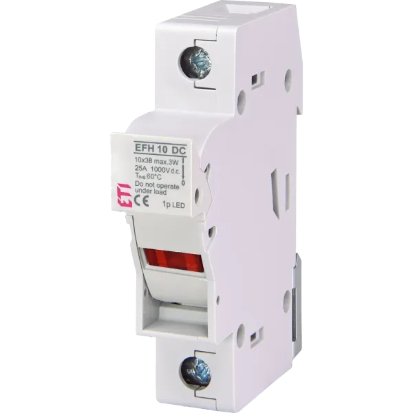 ЕТІ EFH 10 1P-LED 25A 1000V DC Тримач запобіжника