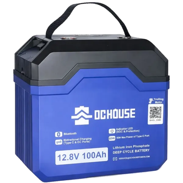 DСHOUSE 12.8V 100Ah (ECO-LFP1210004) Bluetooth Акумуляторна батарея