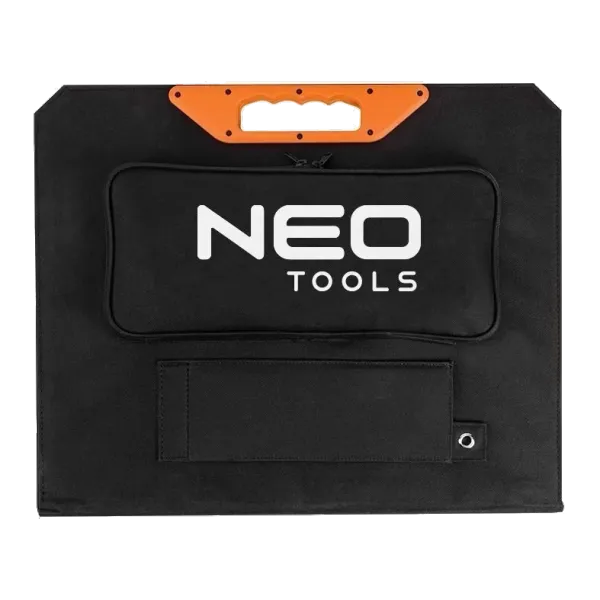 Neo Tools 140Вт Сонячна панель, регулятор напруги, USB-C та 2xU