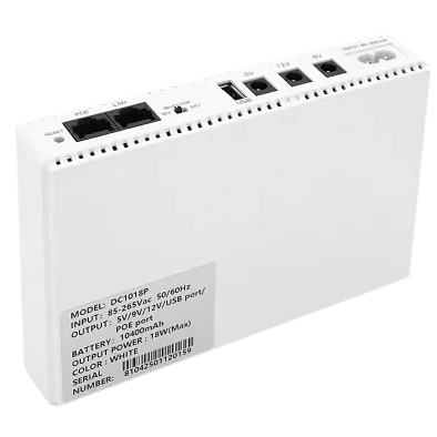 MERLION ML-DC1018P-W 18W ДБЖ для роутерів/комутаторів