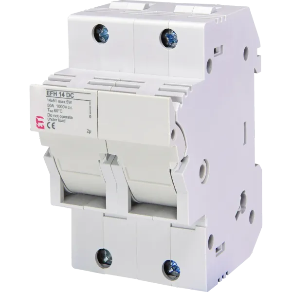 ЕТІ EFH 14 2P 50A 1000V DC Тримач запобіжника