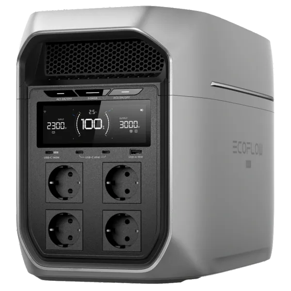 EcoFlow DELTA 3 Max Plus 2048 Вт·г Портативна зарядна станція