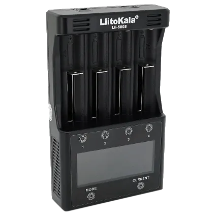 Liitokala lii-500s Li-Ion, Ni-Mh, Ni-Cd 12V DC Зарядний пристрій