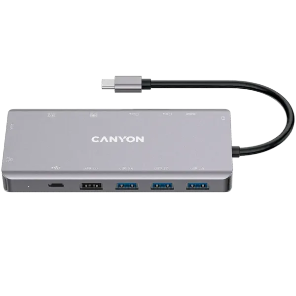 Canyon 13 Port USB-C Hub DS-12 (CNS-TDS12) USB-хаб (комутатор)
