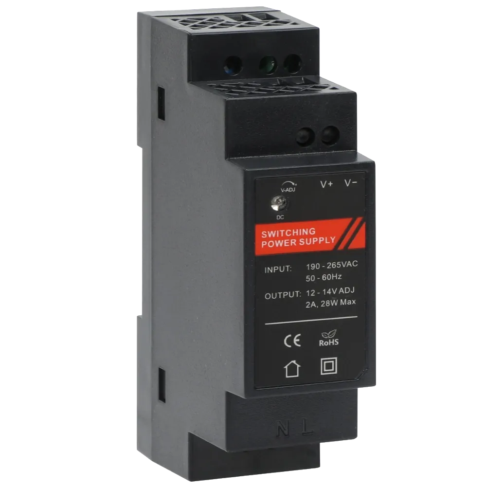 DR12024-01 12V/2A Блок живлення на DIN рейку