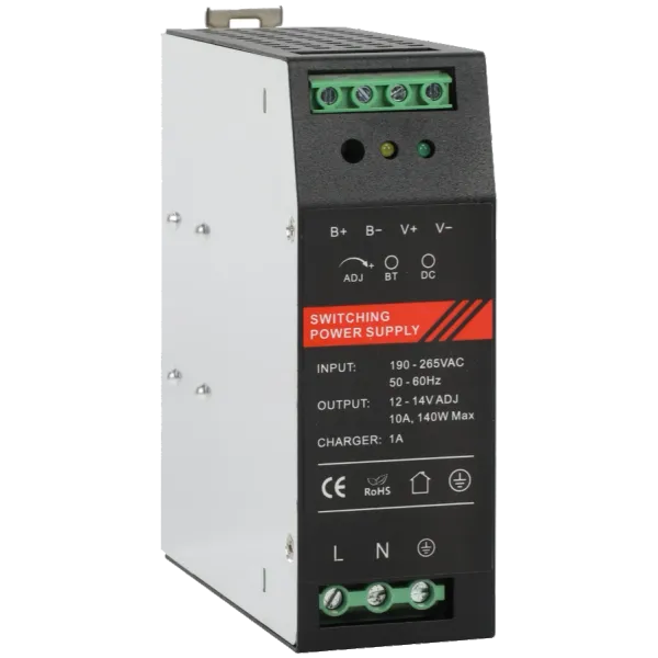 DR12120-01B 12V/10A Блок живлення на DIN рейку