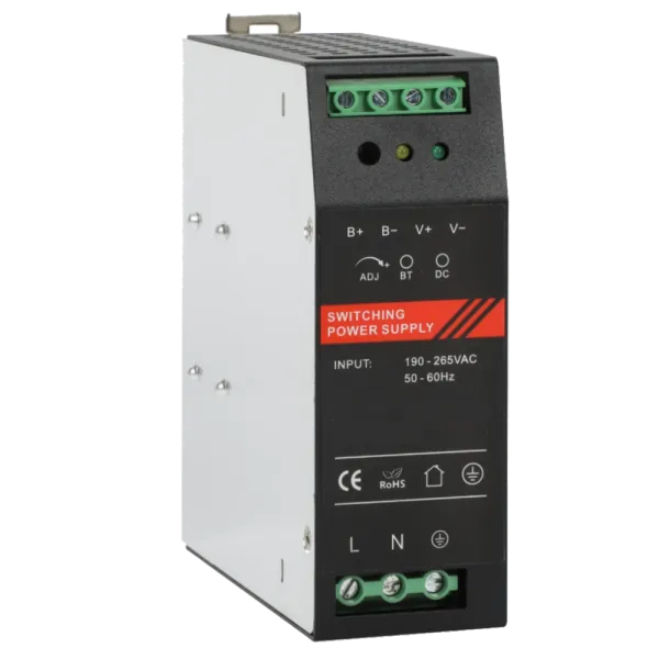 DR24120-02 24V/5A Блок живлення на DIN рейку