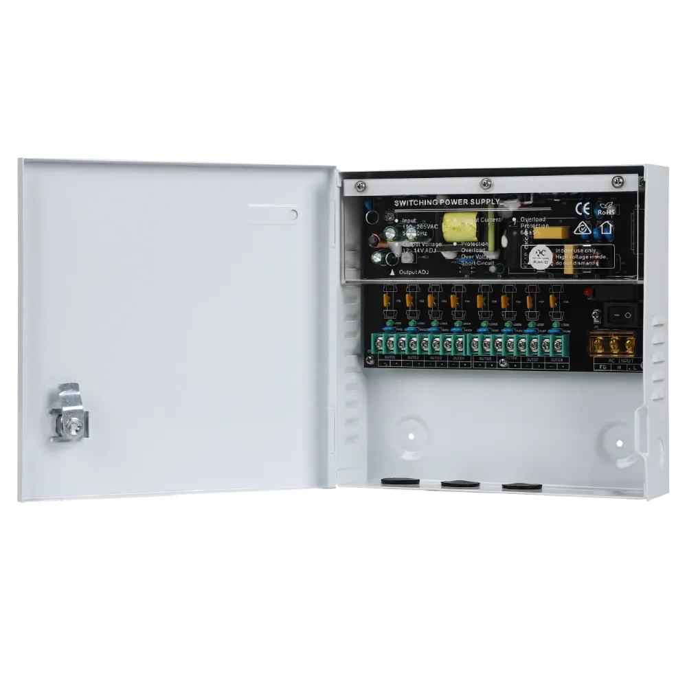 PS-1205/8CH(M) 12V/5A 8 каналів Блок живлення
