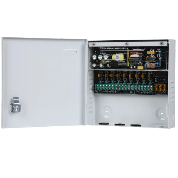 PS-1210/9CH(M) 12V/10A 9 каналів Блок живлення