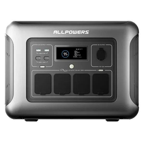 ALLPOWERS R1500 LITE 1056 Вт·год, 1600 Вт Портативна зарядна станція