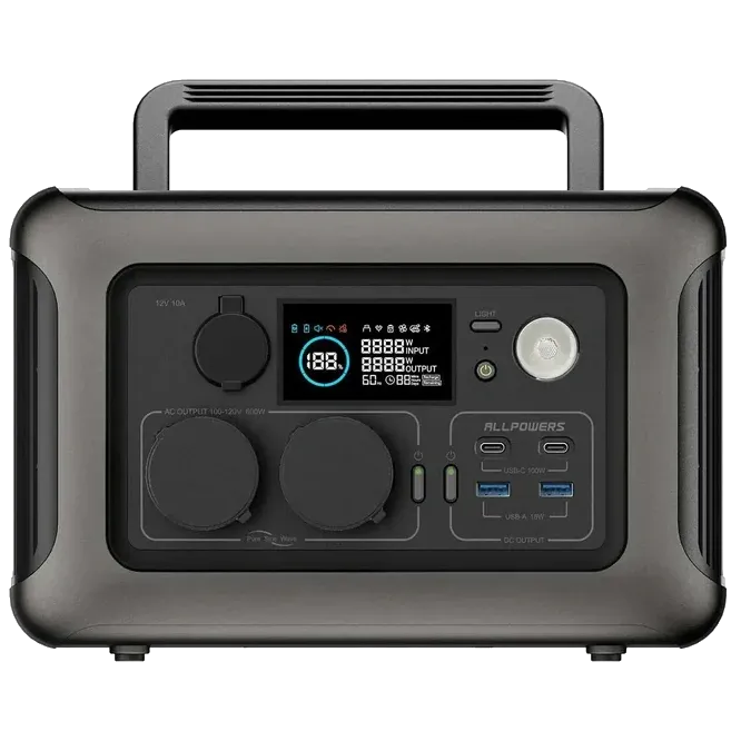ALLPOWERS R600 299 Вт·г 600 Вт Портативна зарядна станція