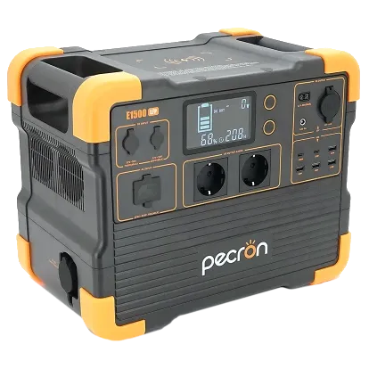 Pecron E1500LFP 1536/2200Wh MPPT VOC 32-95 В Портативний зарядний пристрій