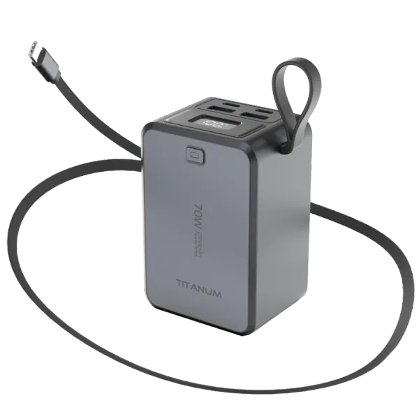 TITANUM TPB-WP049 PD70W Grey 20000mAh Повербанк