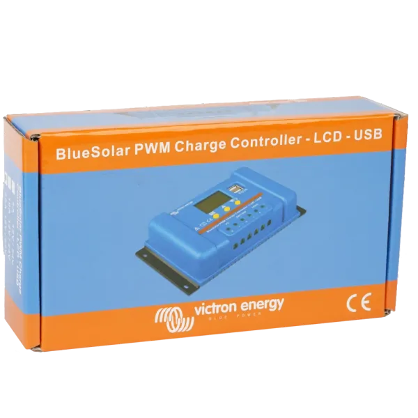 Victron Energy BlueSolar PWM-LCD&USB 12/24-20 Контролер заряду