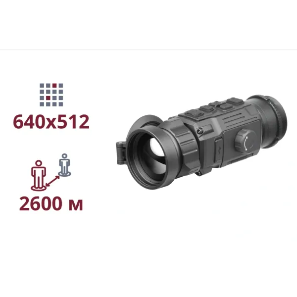 AGM Rattler-C V2 50-640 Тепловізонна насадка на приціл