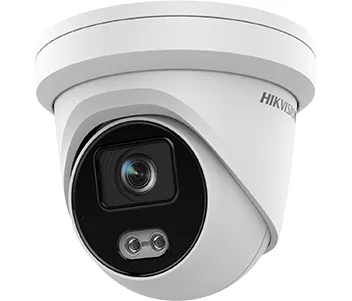 DS-2CD2347G2-LU (C) (2.8мм) 4 MP ColorVu Turret IP