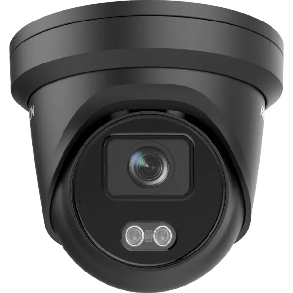 DS-2CD2347G2-LU(C) Black (2.8мм) 4 MP ColorVu Turret IP