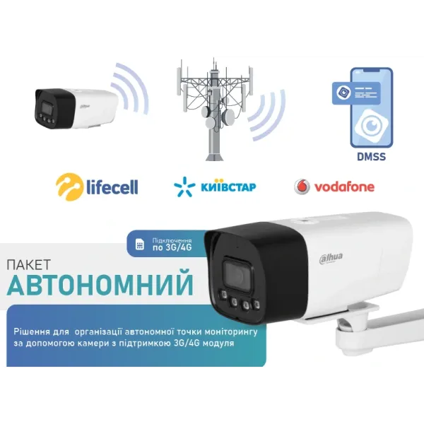 Dahua Warkit (4G) Комплект