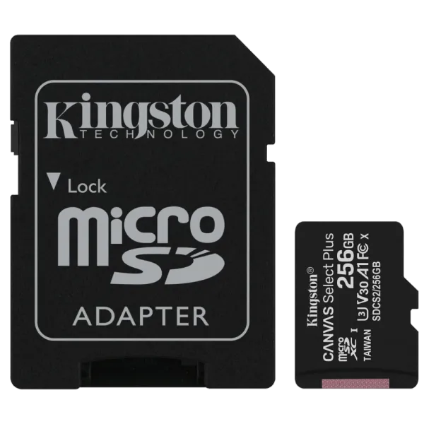 Kingston 256Гб Карта пам’яті microSDXC