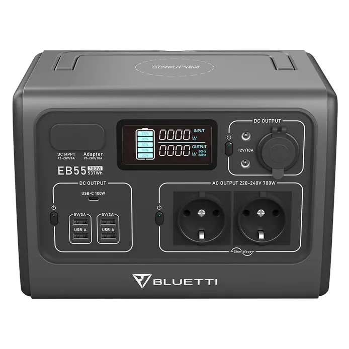 BLUETTI EB55 700W Портативне джерело живлення