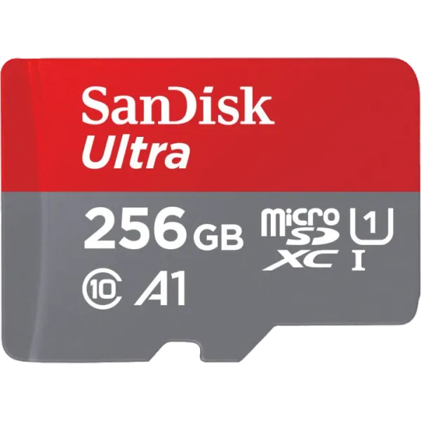 SANDISK 256GB Ultra microSDHC UHS-I Card A1 Class 10 Карта пам’яті