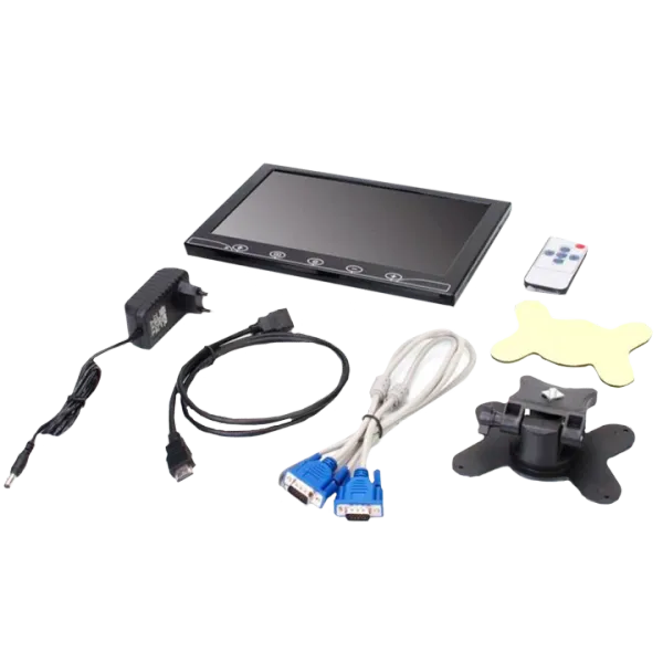 10.1" (AV + VGA + HDMI + BNC) Автомобільний РК-монітор