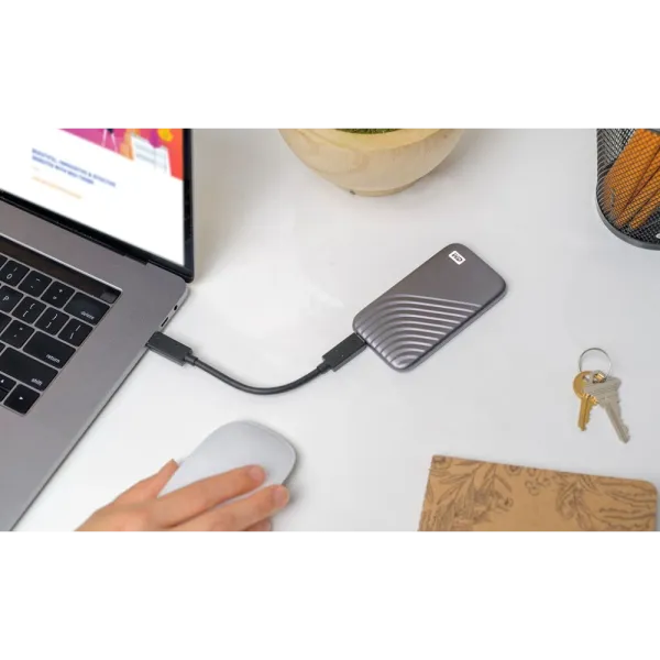 WD My Passport [1TB Space Gray] Внешний SSD накопитель